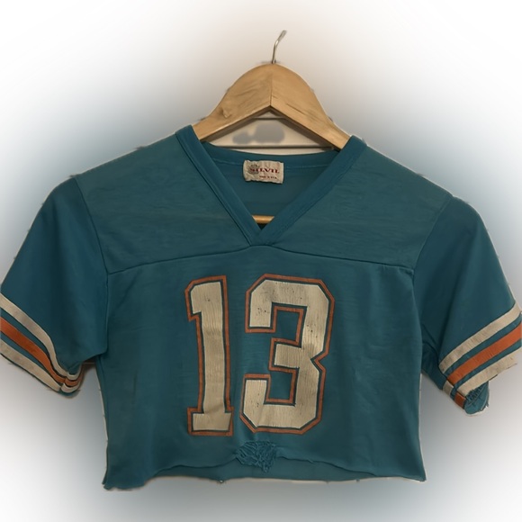 Dolphins Dan Marino Cut Off Top - Picture 1 of 9